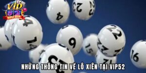 Những thông tin về lô xiên tại Vip52