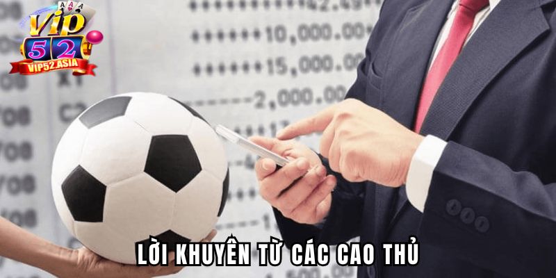 Lời khuyên từ các cao thủ
